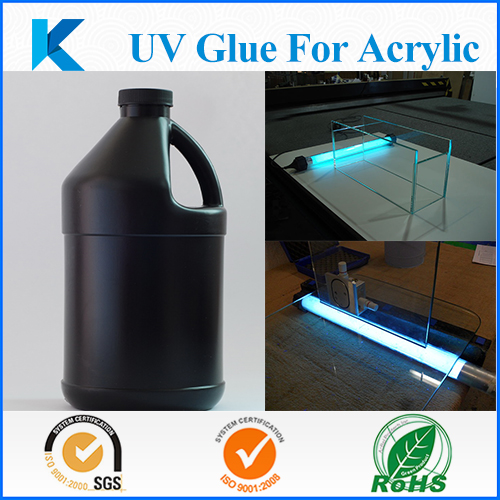 UV glue for glass bonding