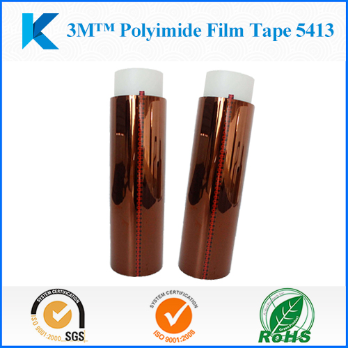 Die cutting Polyimide Film Tape 3M 5413  for  PCB  manufacture, High temperature solder masking