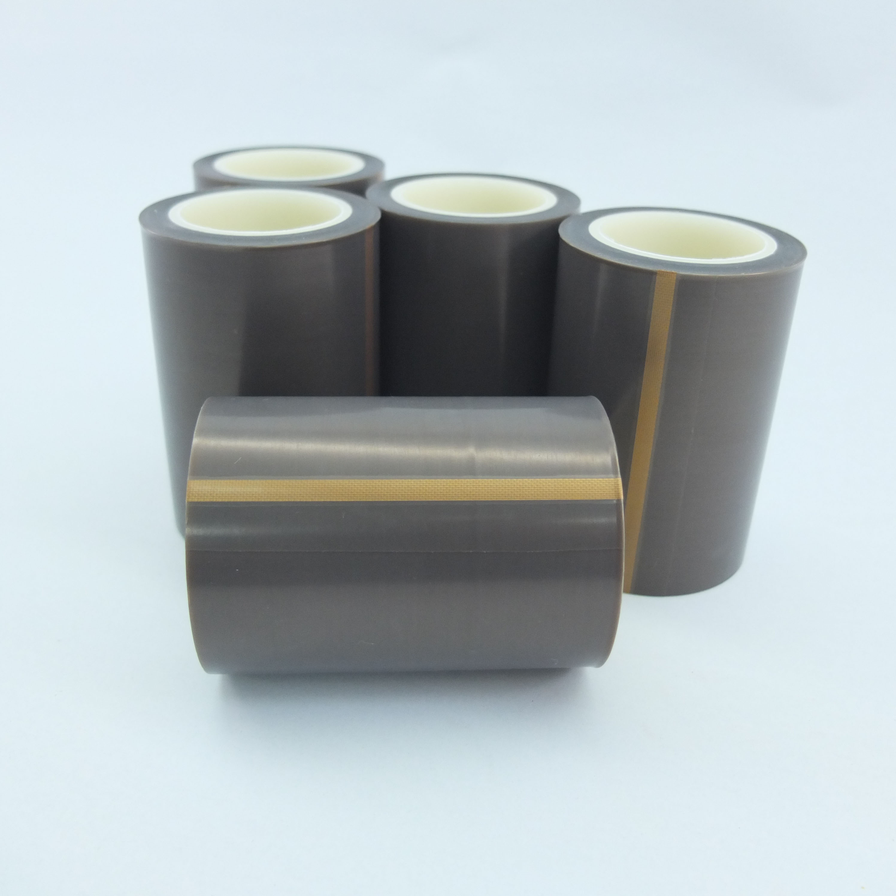 Electrical Insulating Skived Teflon PTFE Tape  Using Fluoroplastic Film with Silcon Adhesive