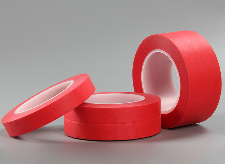 Red Circuit Plating Tapes 1280, used for PCB masking tape or other high temperature applications